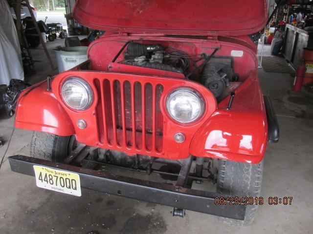 1961 Willy's Jeep, S# 57548123228, 1 owner, 4 cylinder engine