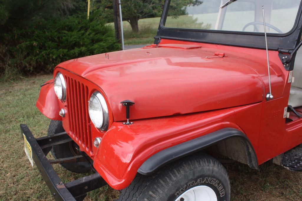 1961 Willy's Jeep, S# 57548123228, 1 owner, 4 cylinder engine