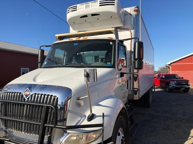 2010 International Transtar 8600, 3 axle Reefer, truck on air ride, has 222,000 total miles