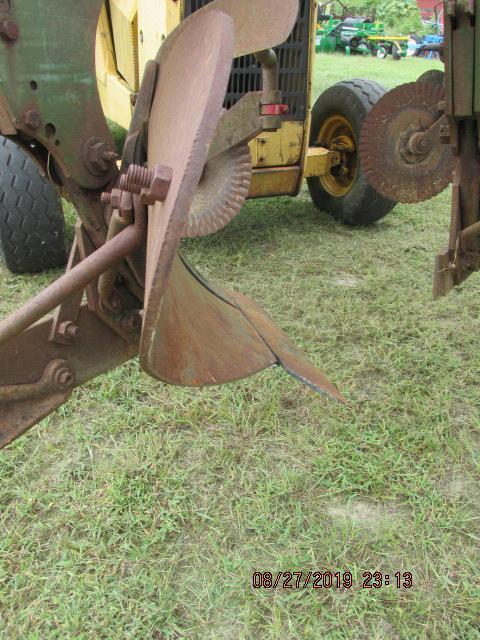 JD F-845 3X 16" rollover plow,