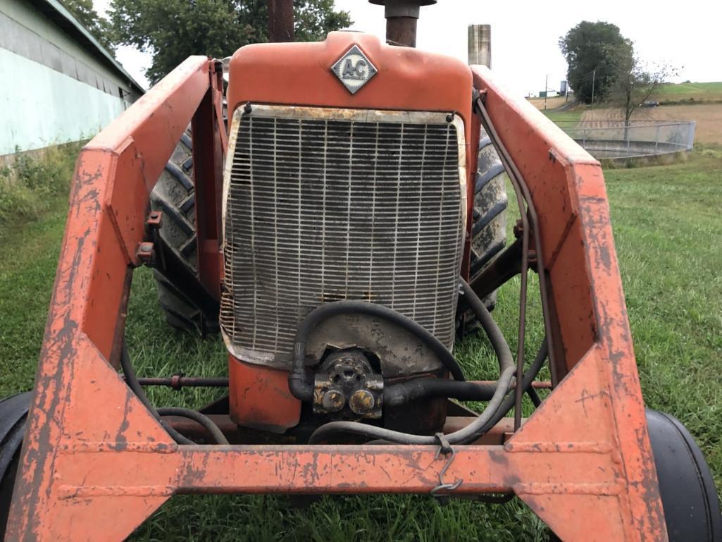 AC D-19 diesel wfe, with AC loader, very straight original