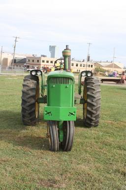 JD 3010 gas, NF, excellent 15.5 rear tires, Front weights;