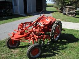 AC "G" with hydraulic and cultivator, nice clean tractor;