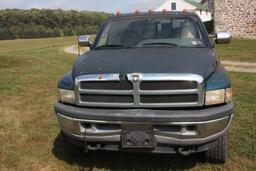 1999 Dodge extended cab, 250 Diesel 4X4 auto, rusty but runs and drives.