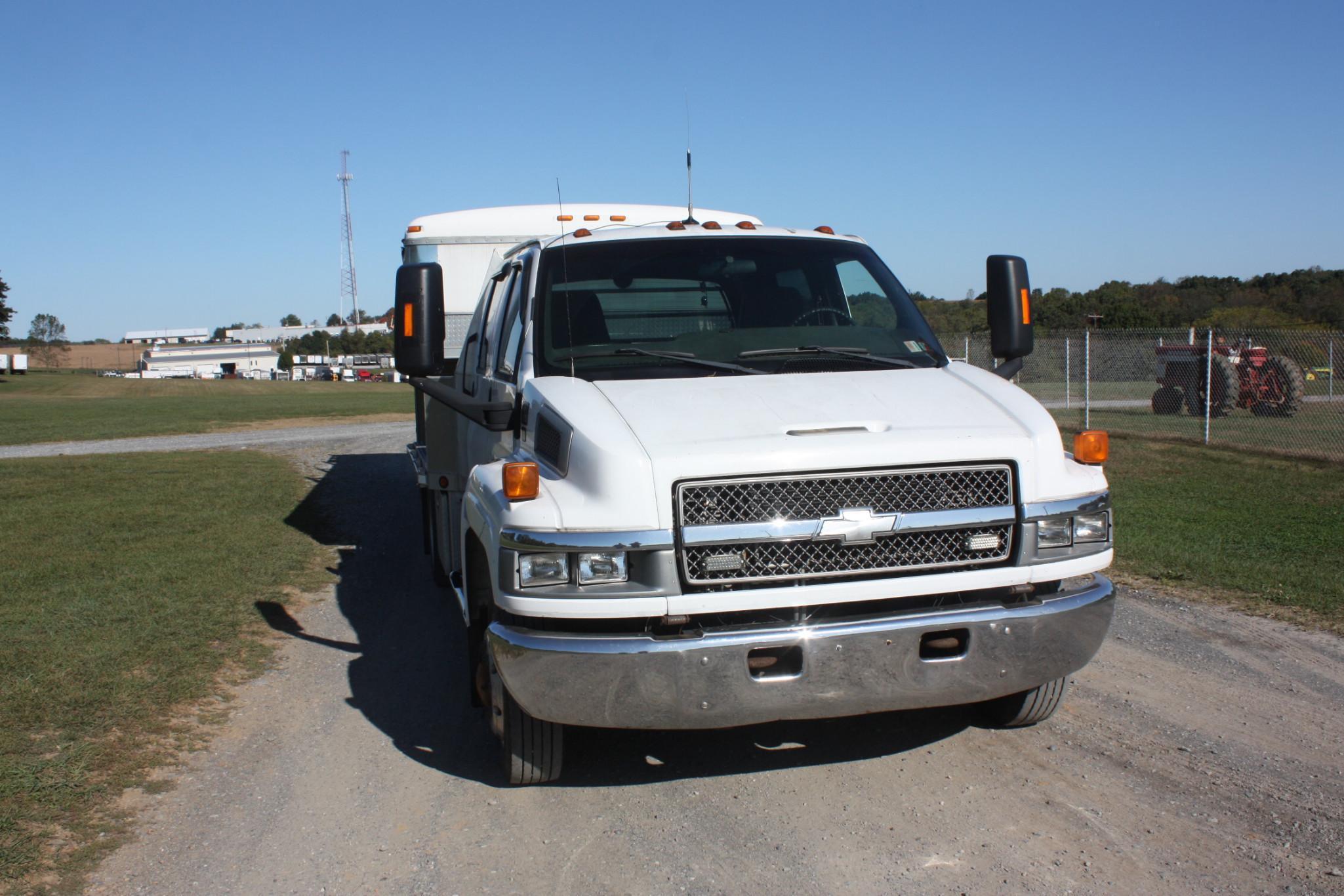 2003 Chev 4500 crewcab w Duramax and custom built bed