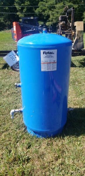 Flotec epoxy lined tank