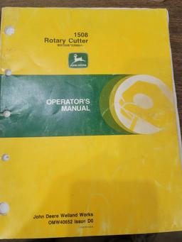 1508 rotary cutter operator's manual