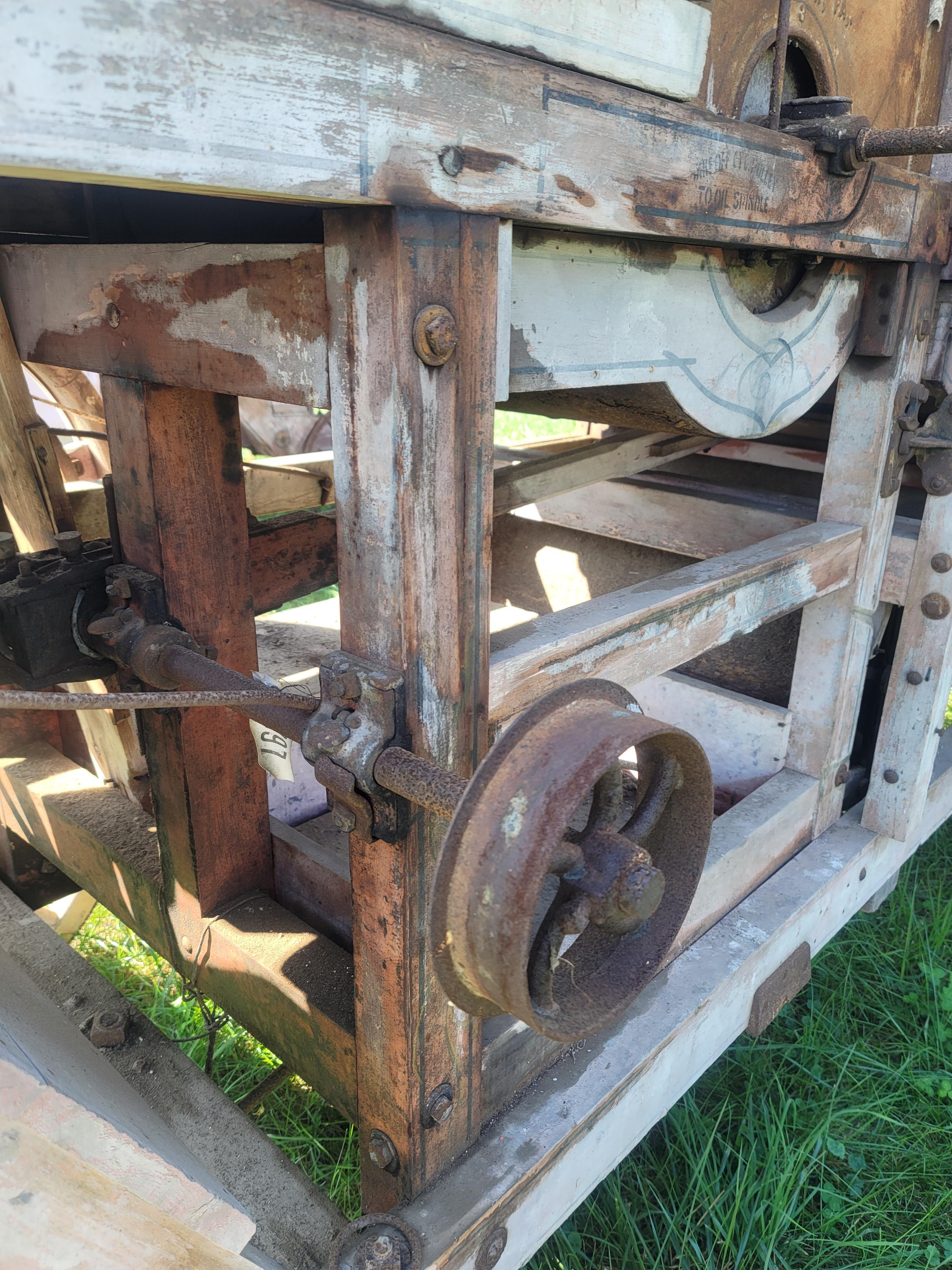 Ellis Keystone Agri Works Threshing Machine