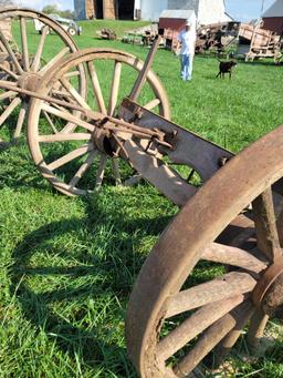 Wooden wagon wheels