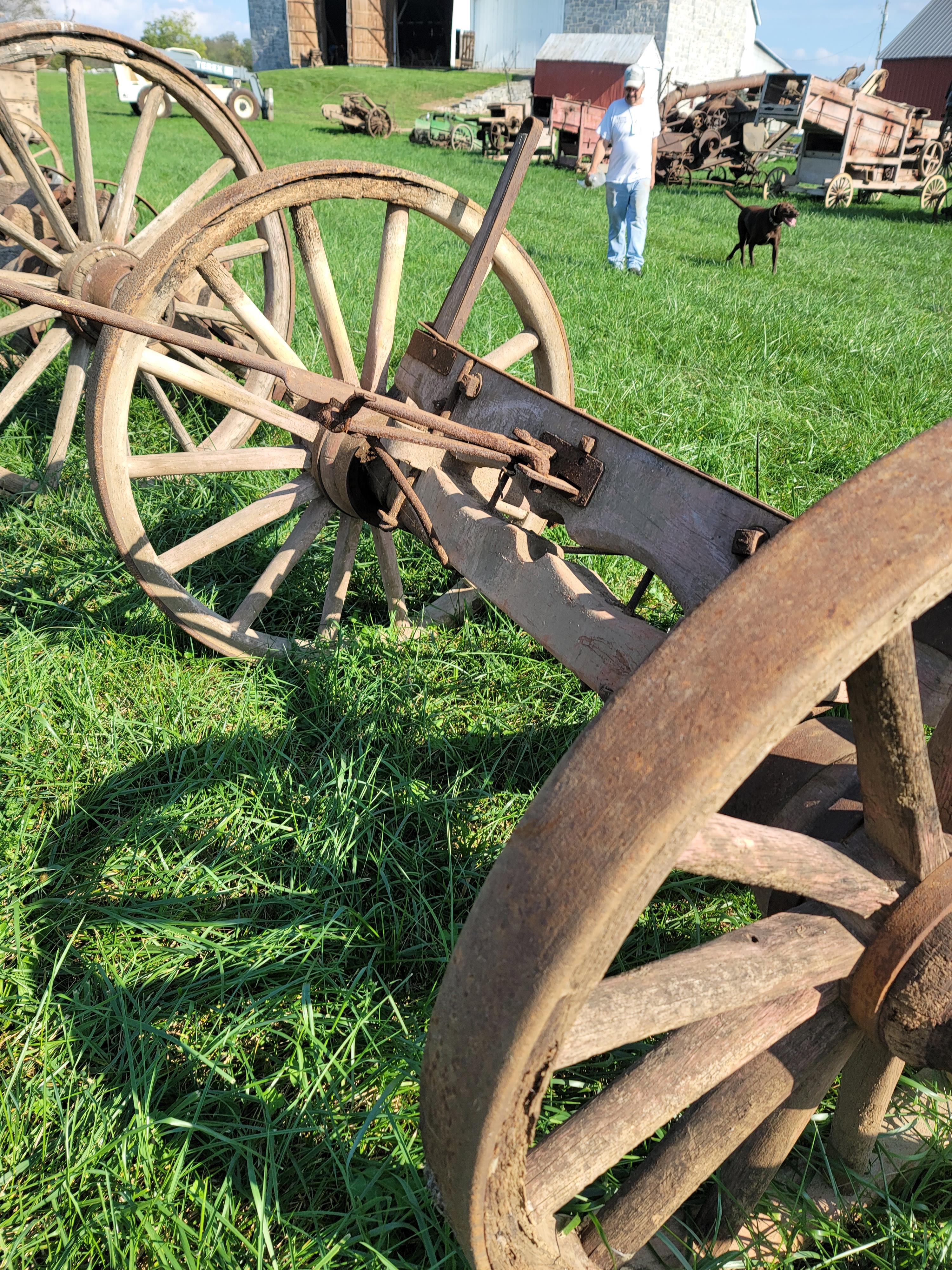 Wooden wagon wheels