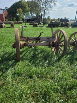 Wooden wagon wheels