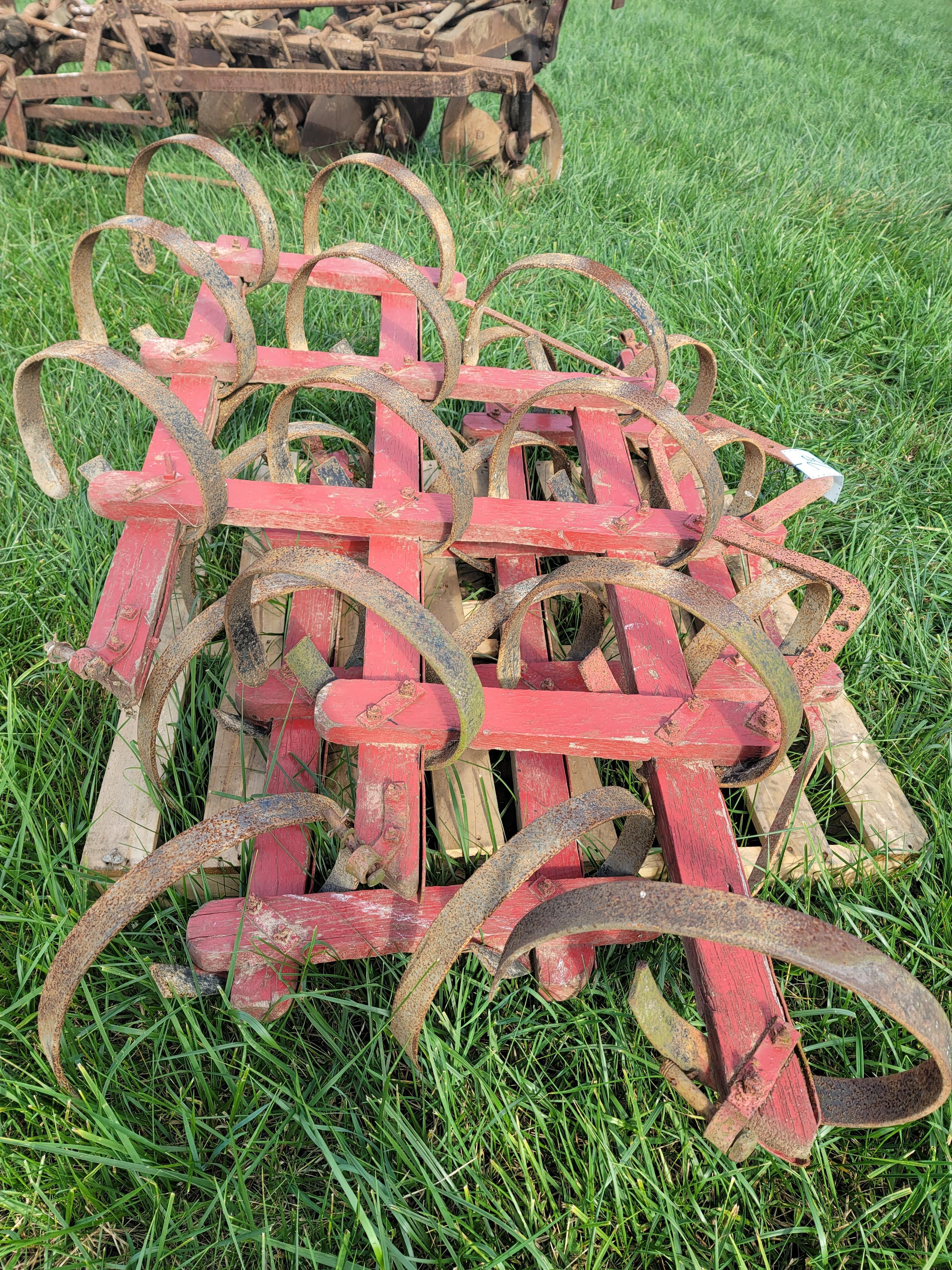 Folding Spring harrow