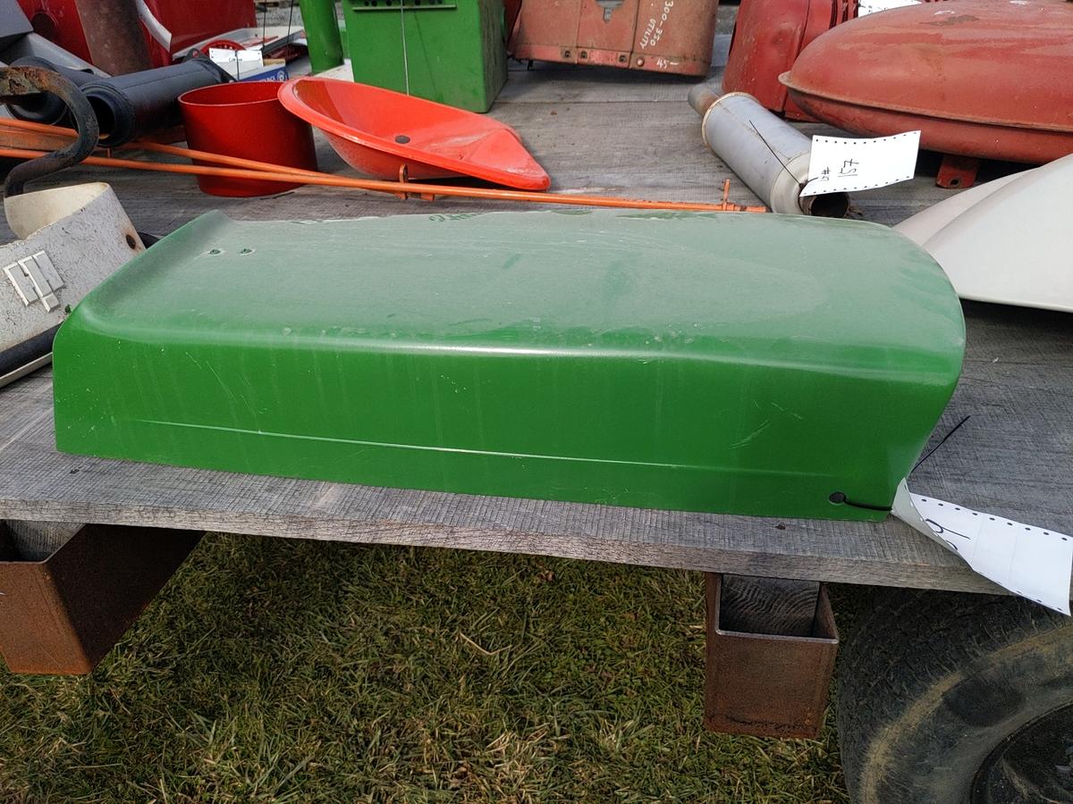 JD 110 fiberglass hood