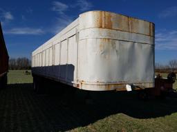 TBC flat w/sides used as grain trailer