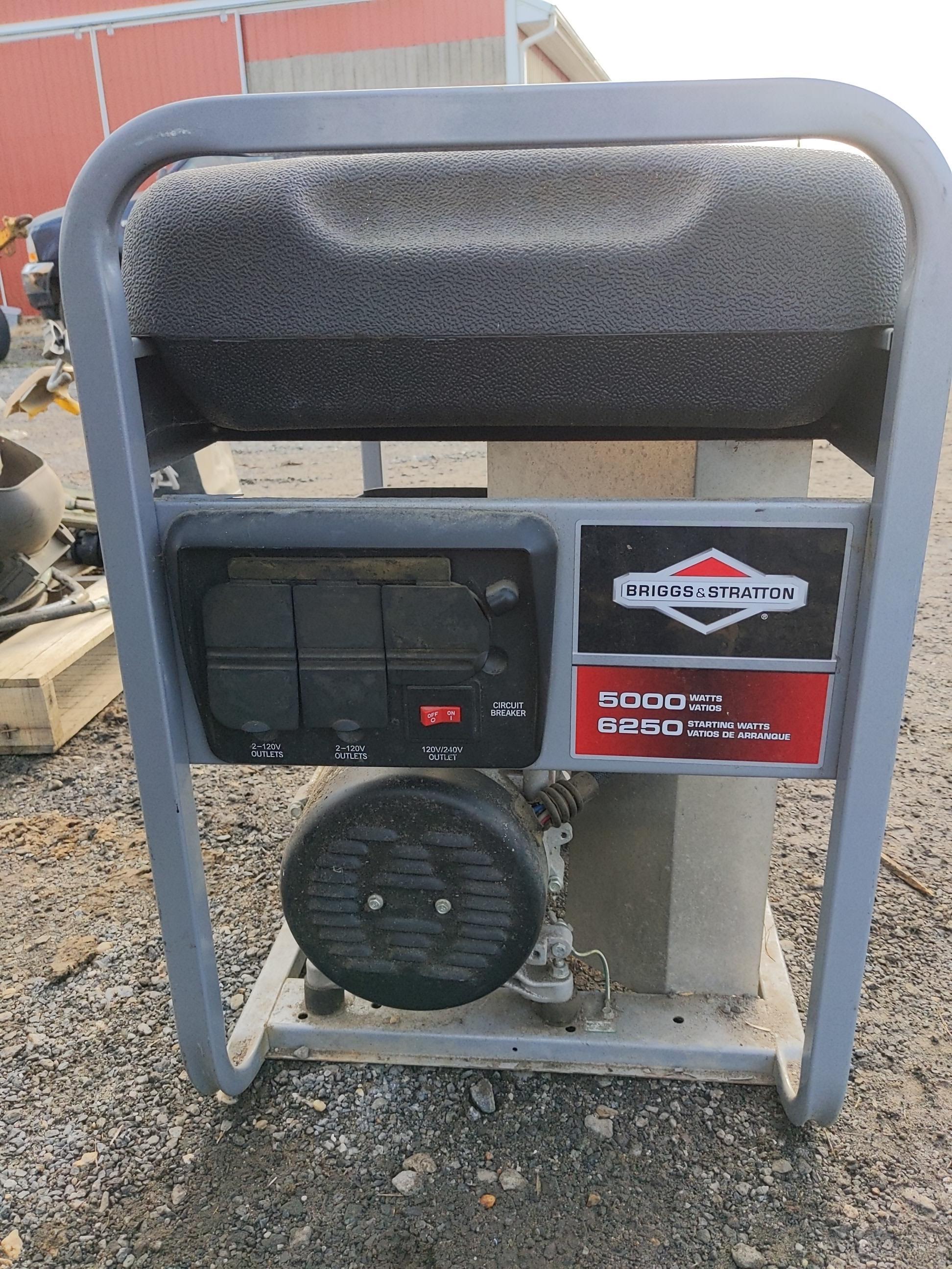 B&S 5000 watt generator