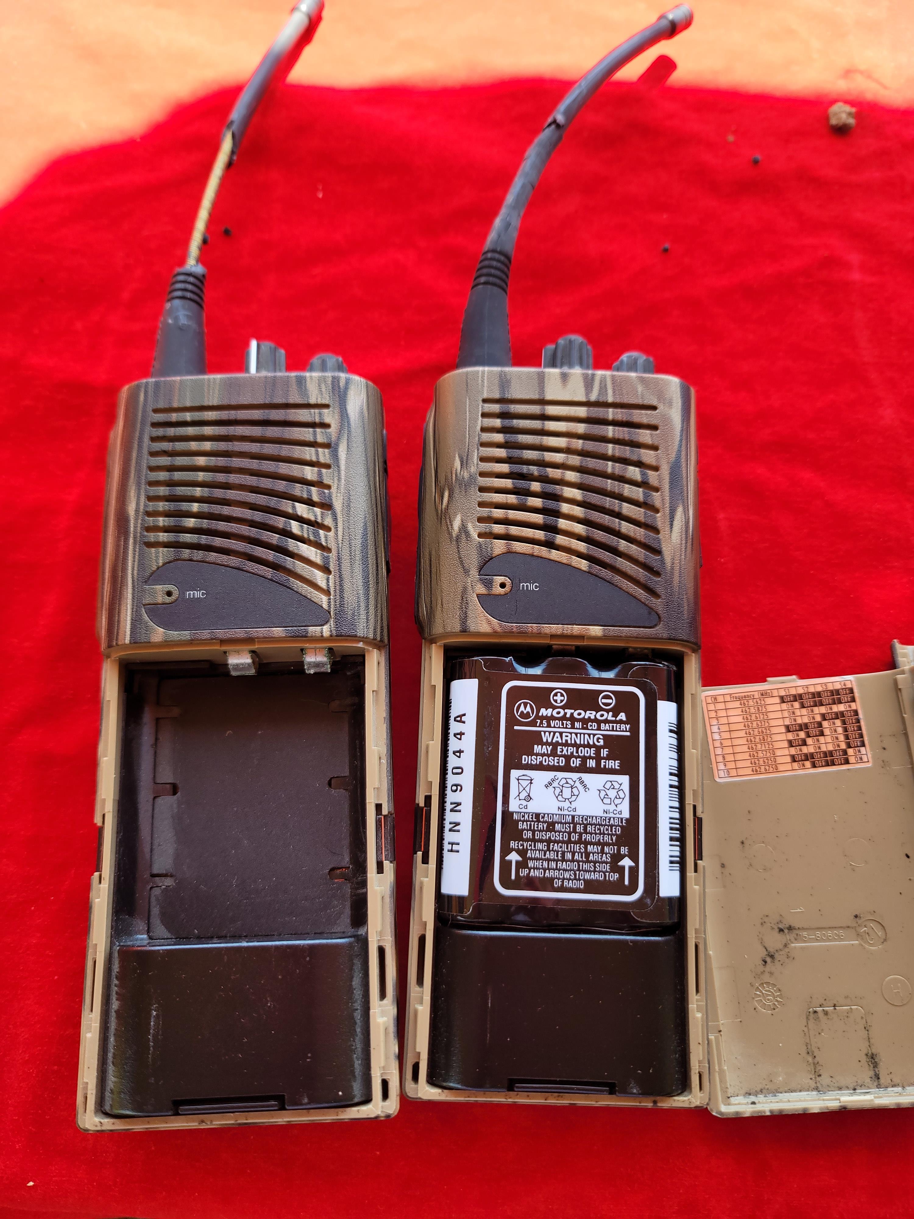 Motorola sport 10x walkie talkies.