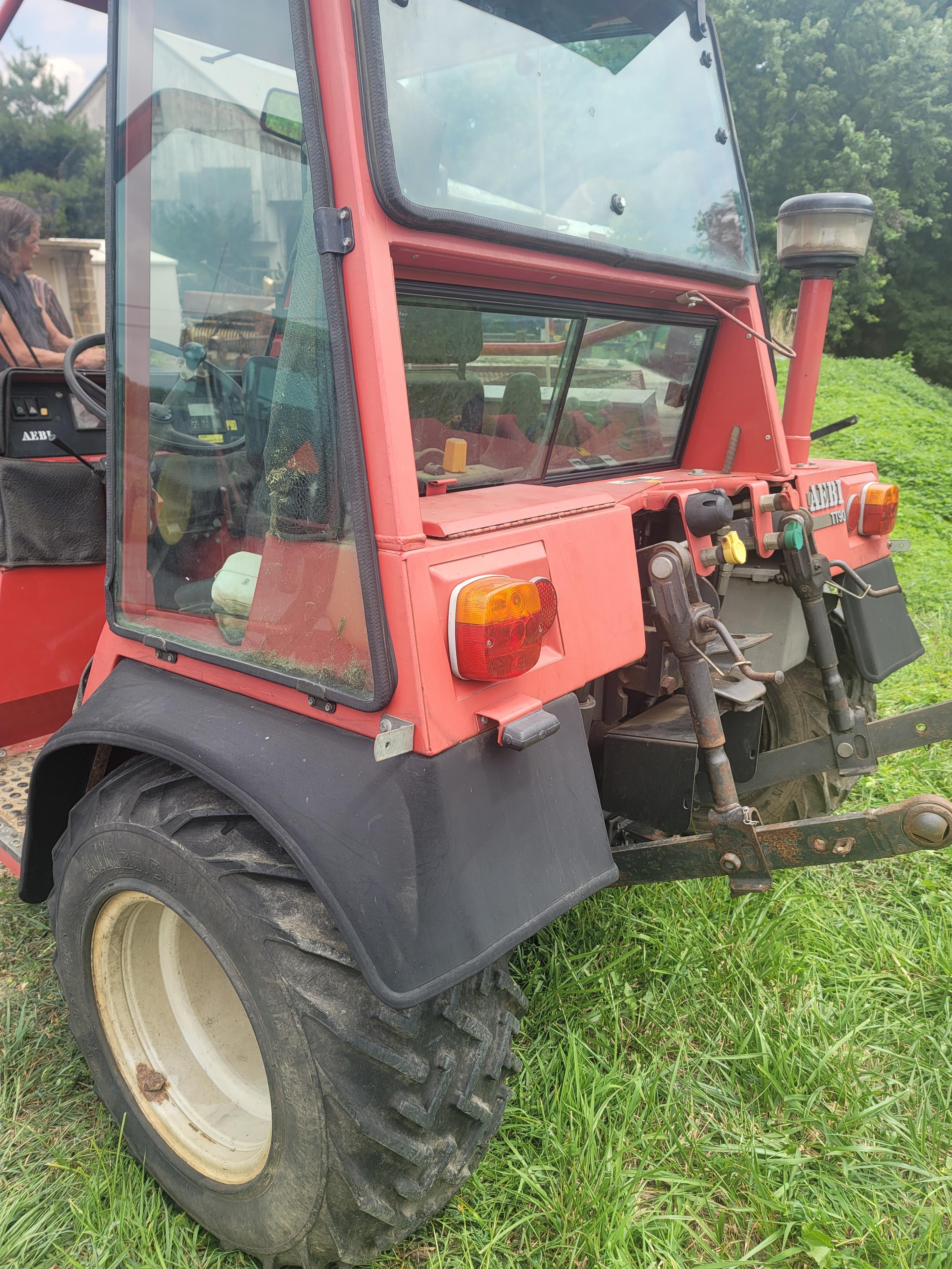 1990 Aebi TT90 4WD Tractor w Cab/air