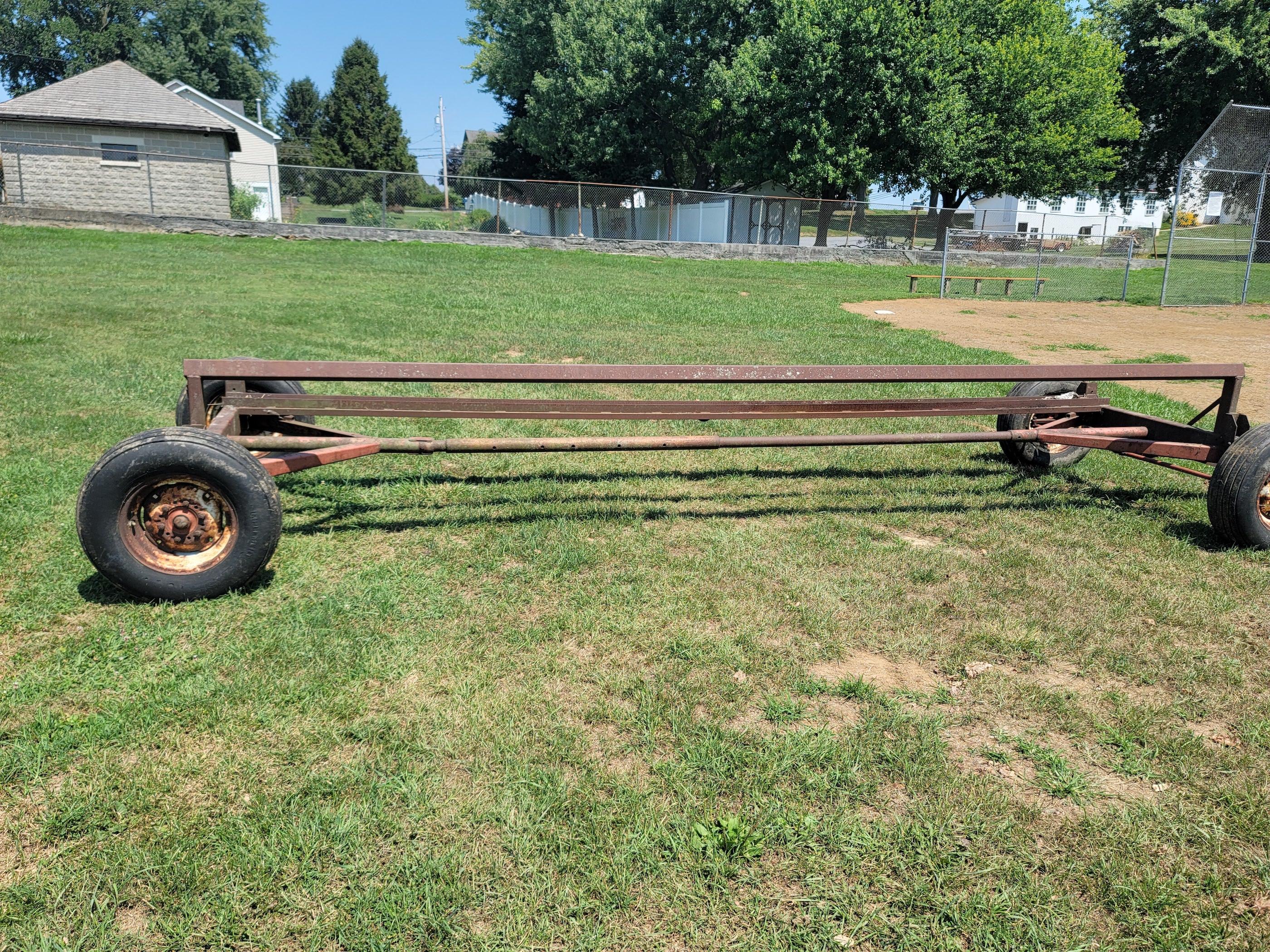 Header trailer, 17' rails