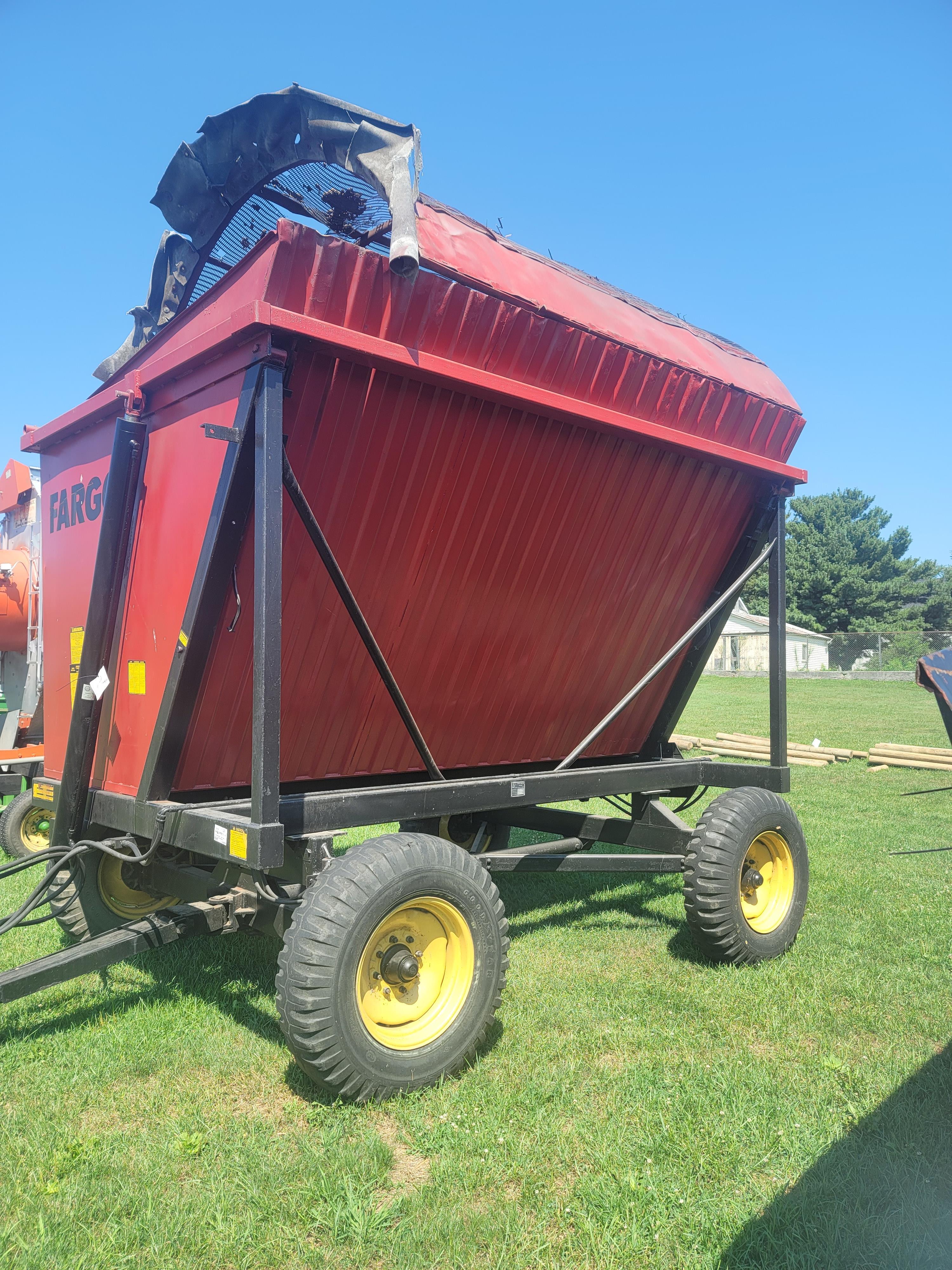 Fargo dump wagon in good shape