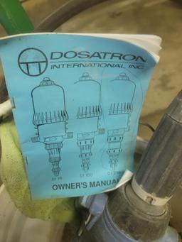 Dosatron injector Fertilizer.