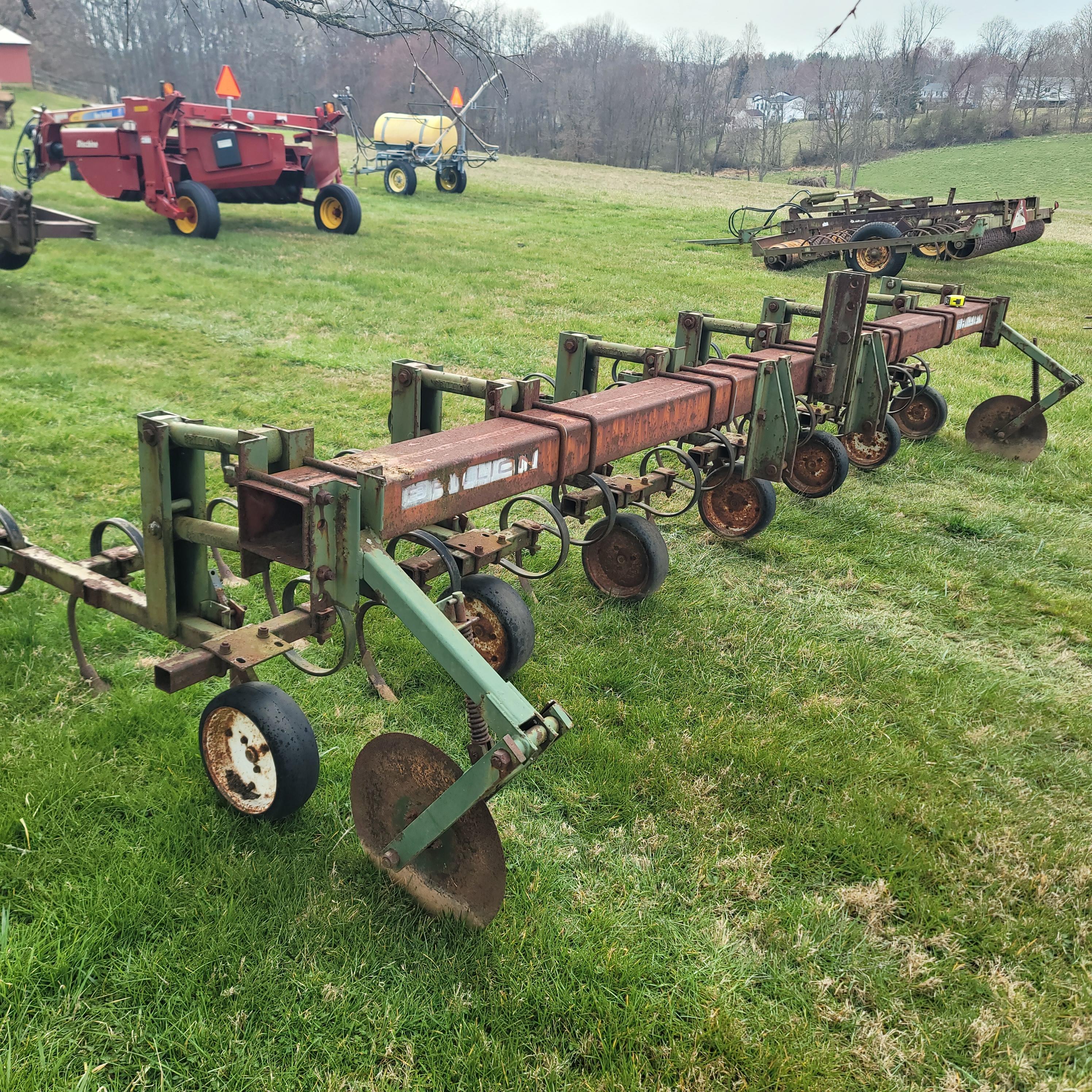 Brillion Three point six row cultivator