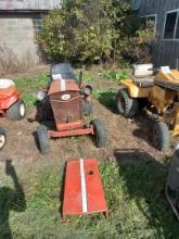 Simplicity 2010 lawn tractor with rototiller