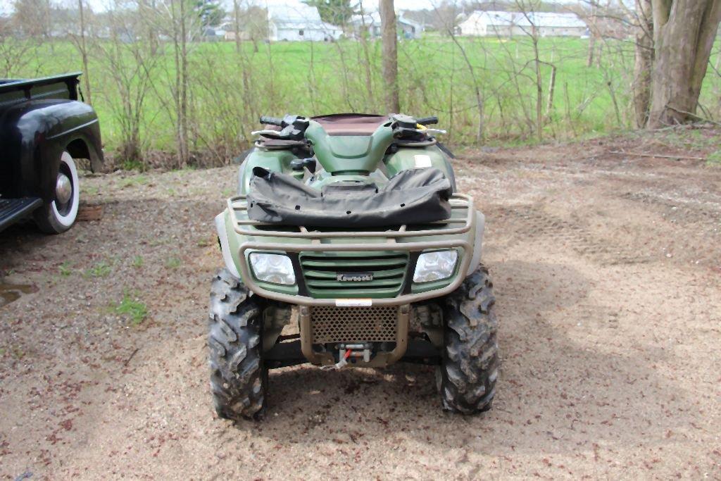 2002 Kawasaki 4x4 650 V-Twin Prairie  4-wheeler