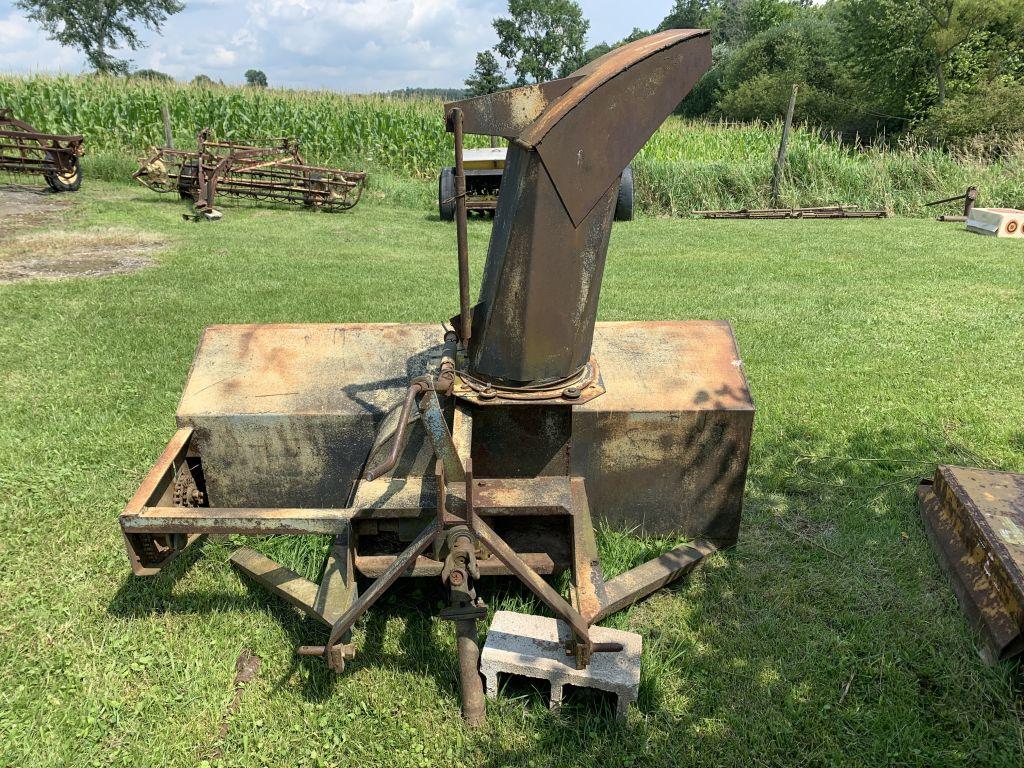 6' snow blower, pto, 3 pt. hitch