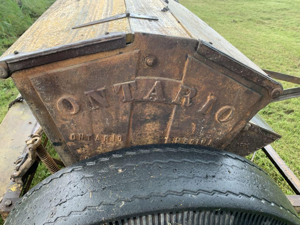 Ontario grain drill, B2968