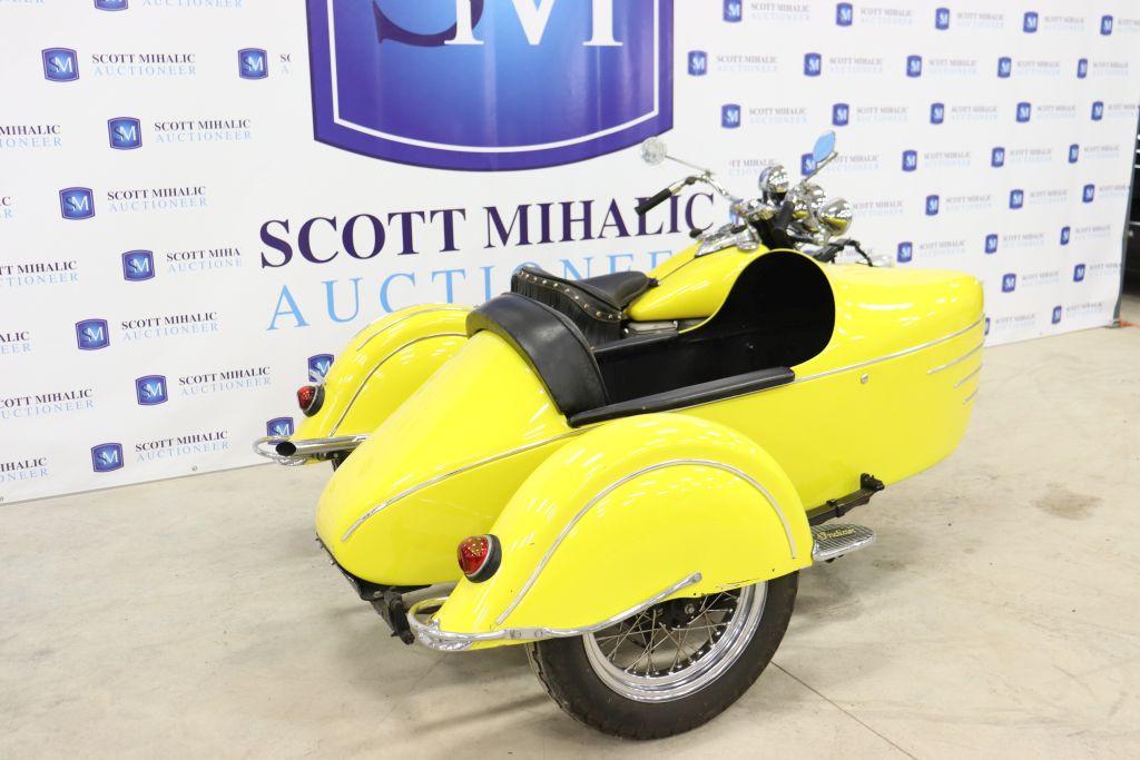1940 Indian 4 with side car