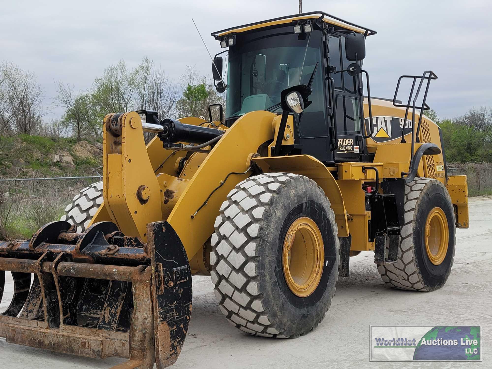 2014 CAT 950K Wheel Loader Vin# CAT0950KTR4A02101