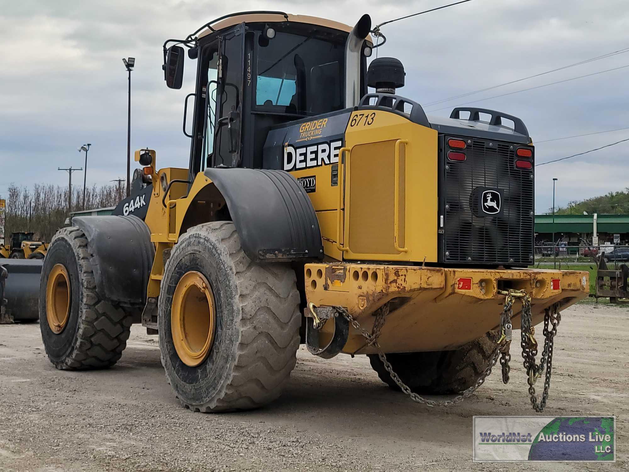 2011 John Deere 644K, Vin# 1DW644KZHA0633276