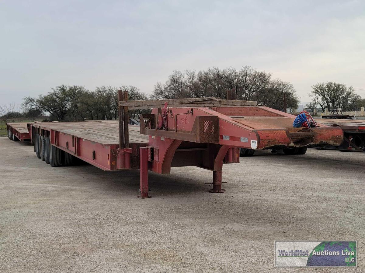 Patterson 4-AXLE LOW-BOY Trailer, Vin# TR192479