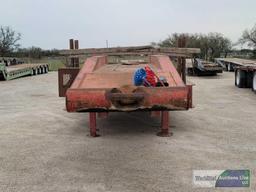 Patterson 4-AXLE LOW-BOY Trailer, Vin# TR192479