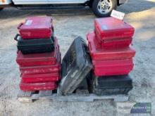 PALLET OF USED TRUCK/VEHICLE SERVICE TOOL KITS