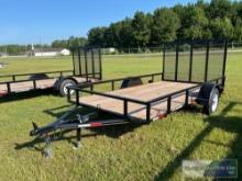 2023 6'x12' CLAY TRAILER VIN-55JBU1211PT000626