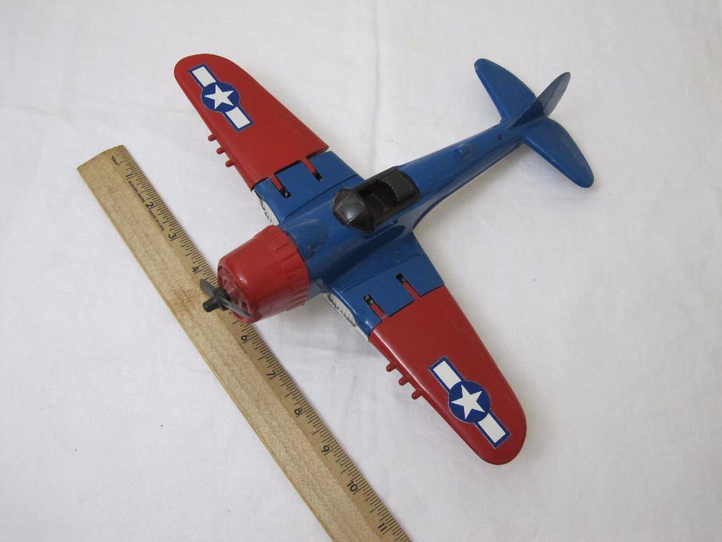 Vintage Metal Model Airplane, Scale Models, 1 lb 1 oz