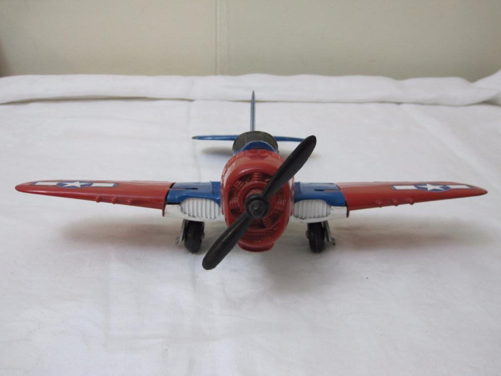 Vintage Metal Model Airplane, Scale Models, 1 lb 1 oz