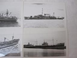 12 Vintage Black and White Naval Photographs, 1950s-1970s, 1 oz