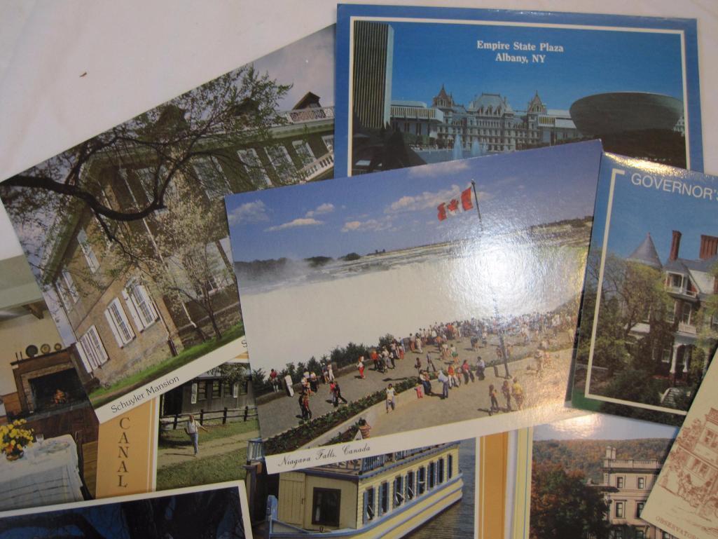 Lot of Vintage Postcards includes New York & Ontario, 10oz