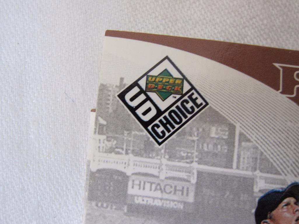 1990 Upper Deck Choice Baseball Card Set, complete set, 155 cards, 12 oz