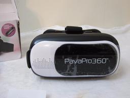 PavaPro360 Virtual Reality Headset, includes gaming controller and instructions, in original box, 1