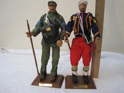 2 Soldiers of the World-Civil War Action Figures: Sharpshooter Union Soldiers and Sergeant NY Vol.