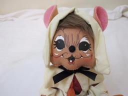 Annalee Doll 2012 Autumn Mouse, 8" Doll, 4 oz