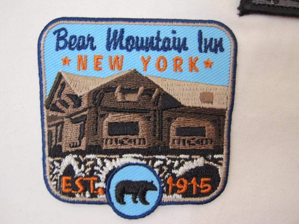 5 Patches from Bear Mountain New York, 1 oz