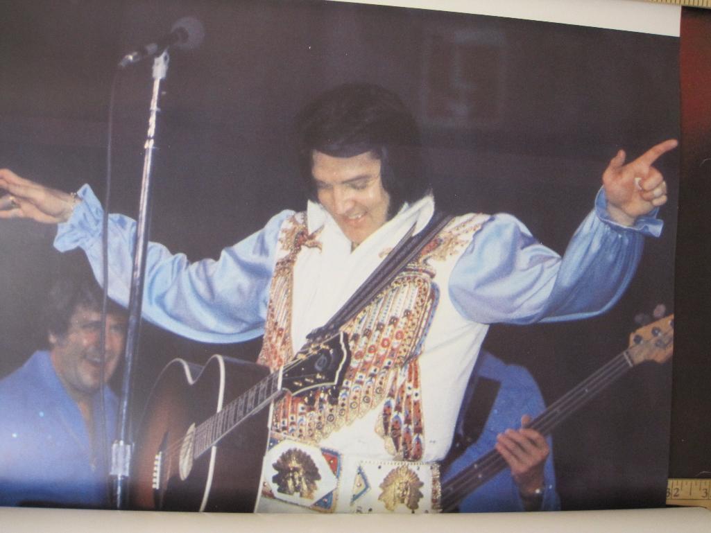 The Elvis Presley Memorial Book of Days Large Size Calendar from 1978, pages are detached and