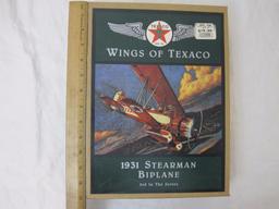 Wings of Texaco 1931 Stearman Biplane Model