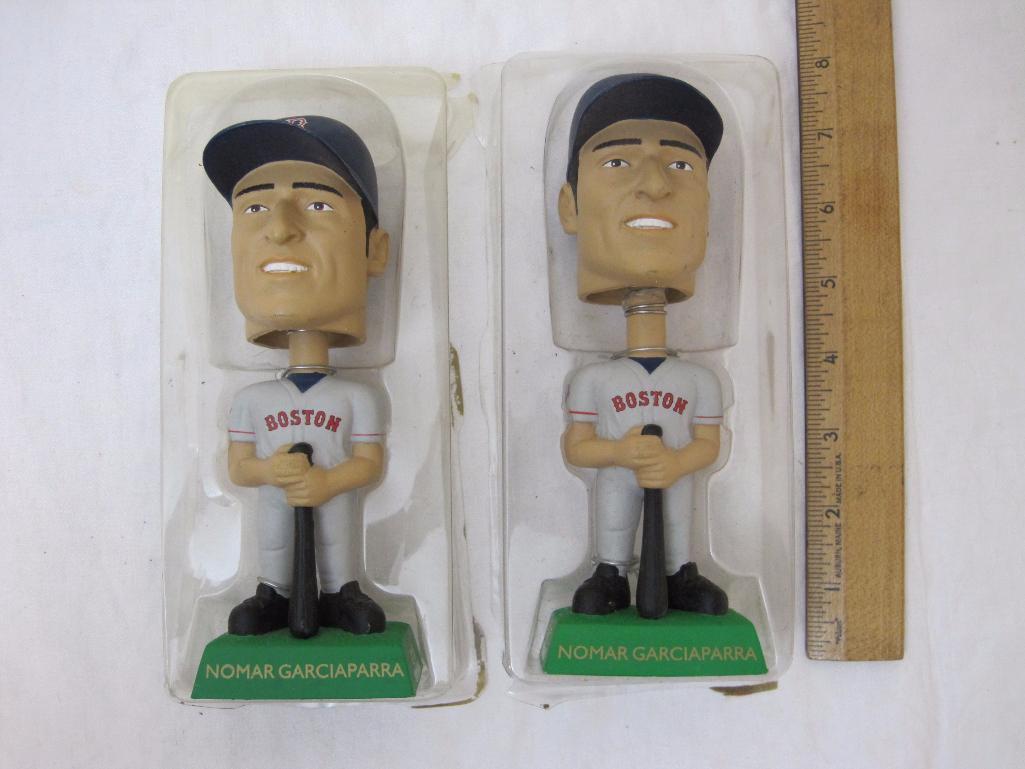 2 Nomar Garciaparra (Boston Red Sox) Bobblehead Dolls, 2001 Upper Deck, 12 oz