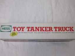 1990 Hess Truck Toy Tanker Truck, in original box, 1 lb 9 oz