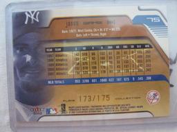 2 New York Yankees Limited Edition Fleer Baseball Cards